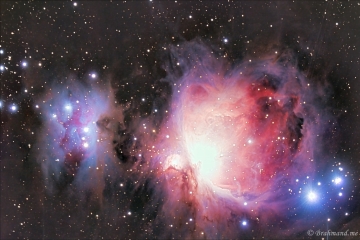 <h5>Orion Nebula M42 from Death Valley</h5>