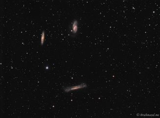 <h5>Leo Triplet Galaxies</h5>
