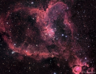 <h5>Heart Nebula (IC 1805)</h5>