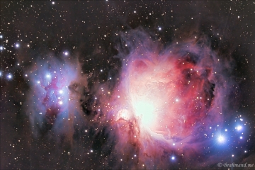 <h5>Orion Nebula M42 from Death Valley</h5>