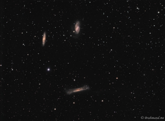 <h5>Leo Triplet Galaxies</h5>